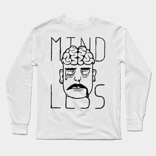 MINDLESS B&W Long Sleeve T-Shirt